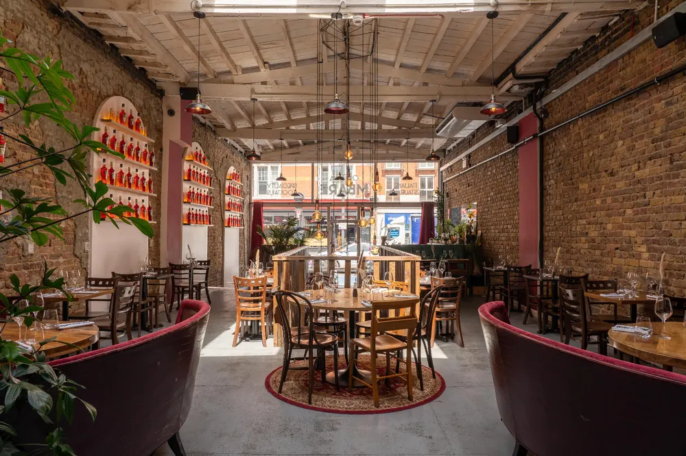 Osteria Mbare Filling the lunch shift, 121% revenue growth.